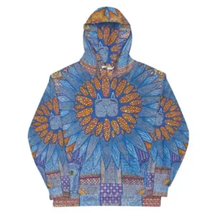 Hoodie “No man´s land” all over printed